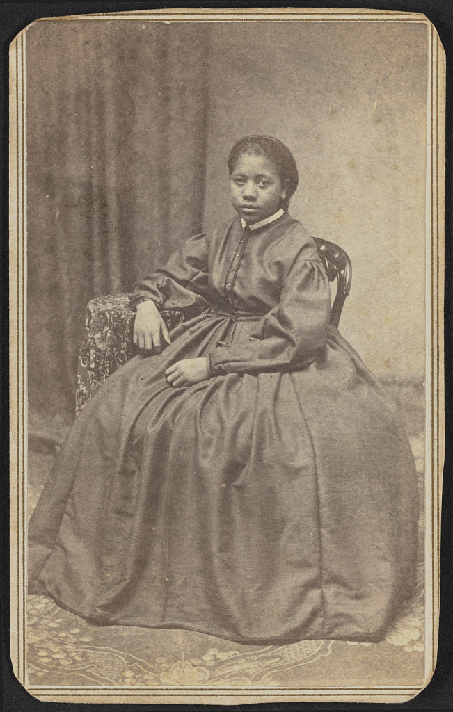 [Portrait of Susie Bruce], 1861 (Library of Congress)