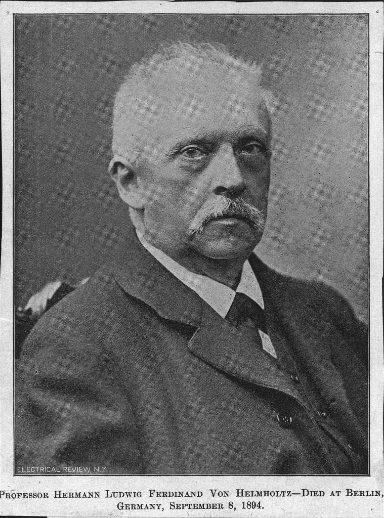 Professor Hermann Ludwig Ferdinand Von Helmholtz, 1894 (Library of Congress)