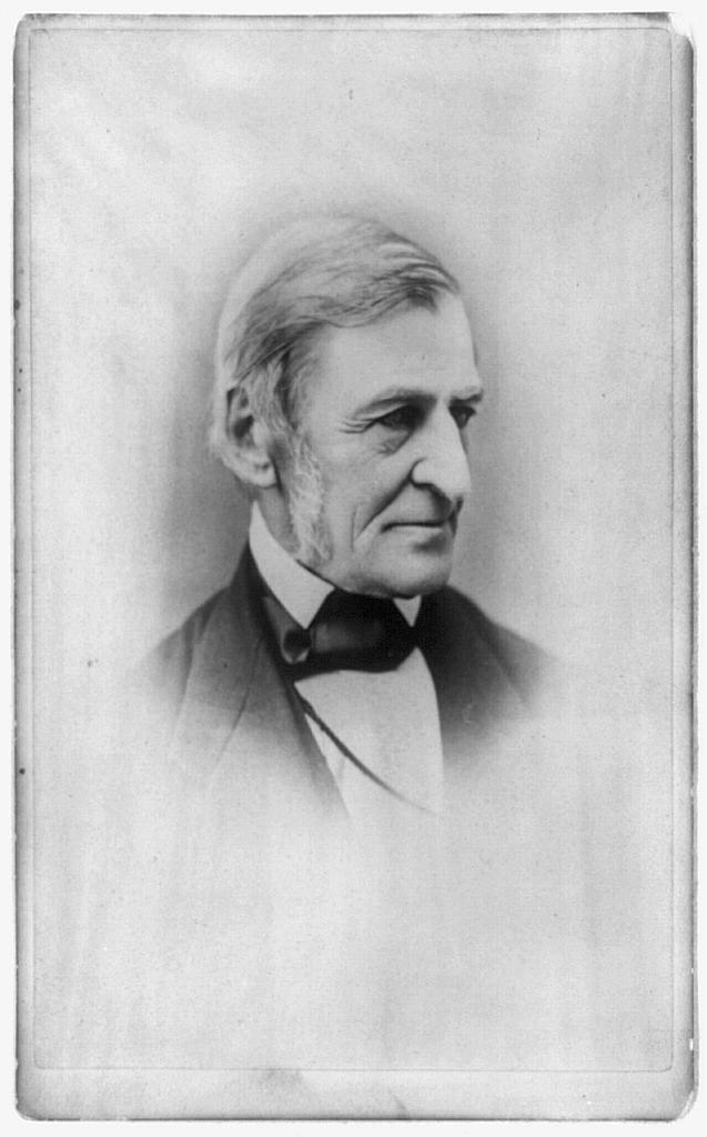 [Ralph Waldo Emerson, head-and-shoulders portrait, facing right], 1886 (Library of Congress)