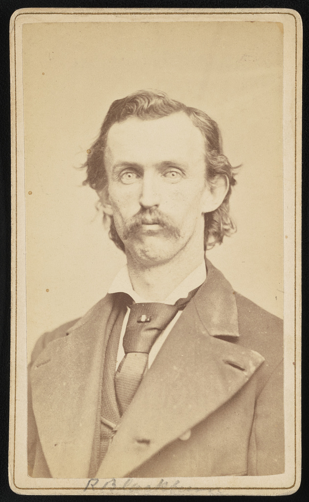 [Robert Blackburn, head-and-shoulders portrait, facing front], 1878 (Library of Congress)
