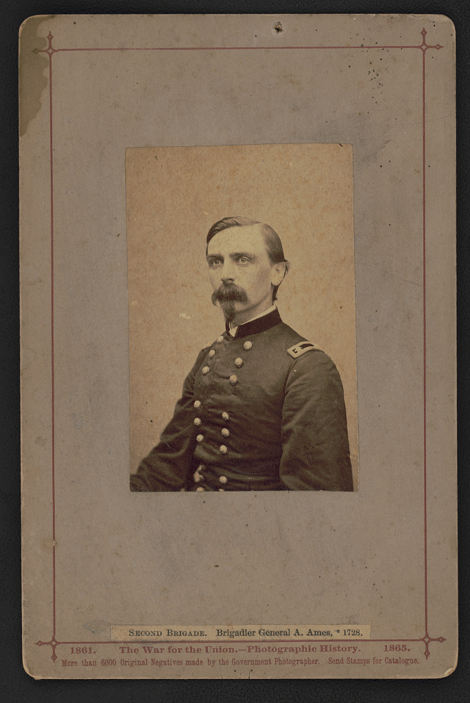 Second Brigade. Brigadier General A. Ames, 1862 (Library of Congress)