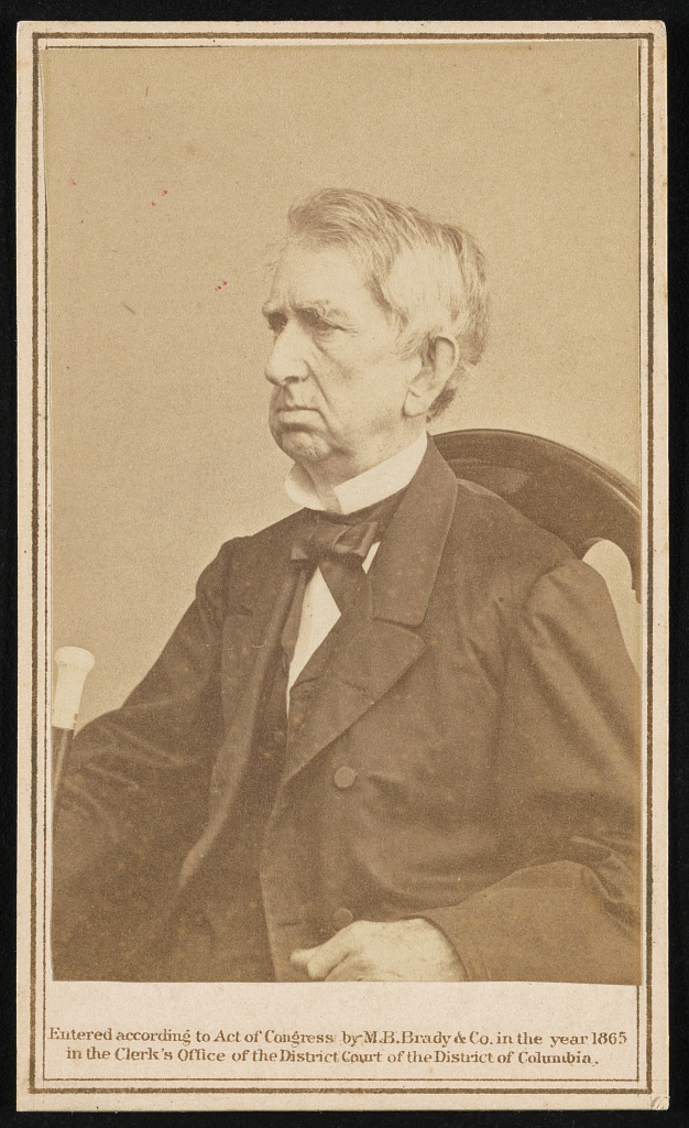 [Secretary of State William Henry Seward], 1865 (Library of Congress)