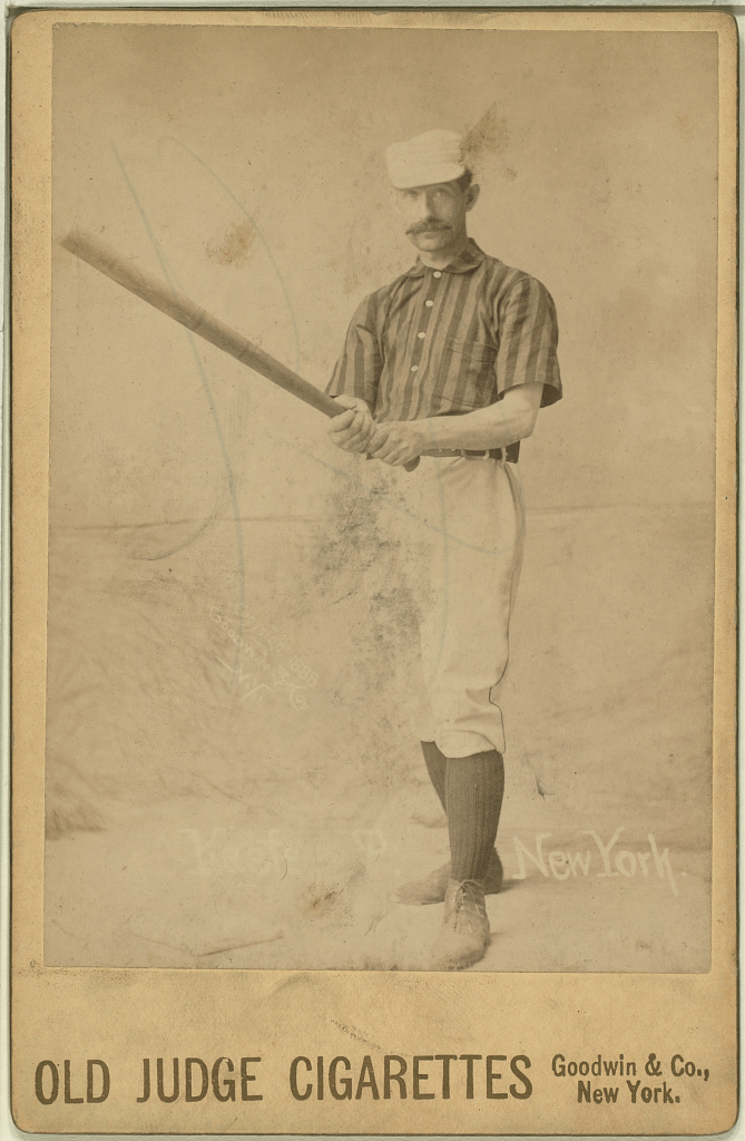 [Tim Keefe, New York Giants, baseball card portrait], 1888 (Library of Congress)