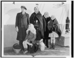 [Two Czechoslovakian families, who arrived in New York, on the Holland-America liner Vendaam, enroute to Montreal. Left to right: John Pavlov, Mrs. Helen Pavlov, Mrs. Alzbeta Rohal, Anna Rohal, and in, 1939 (Library of Congress)