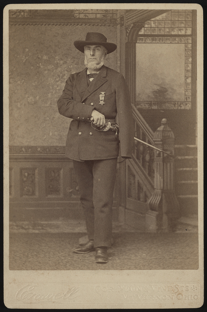 [Unidentified Civil War veteran], 1870 (Library of Congress)