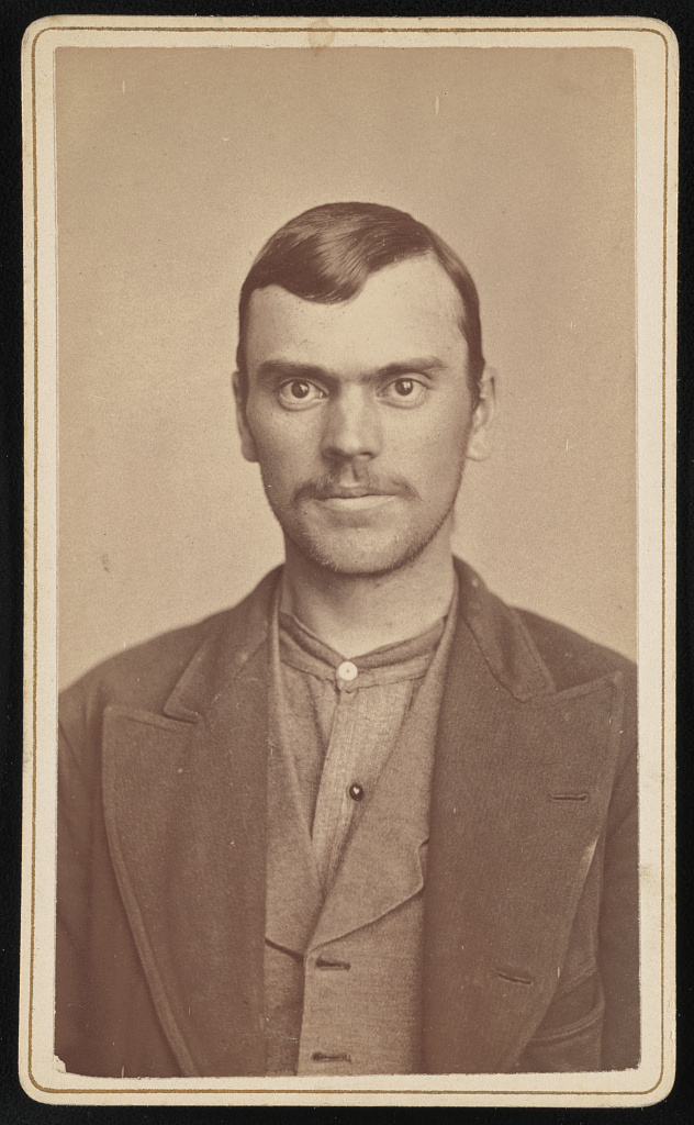 [William Bailey, head-and-shoulders portrait, facing front], 1878 (Library of Congress)