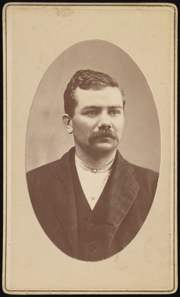 [William Fox, head-and-shoulders portrait, facing slightly right], 1880 (Library of Congress)