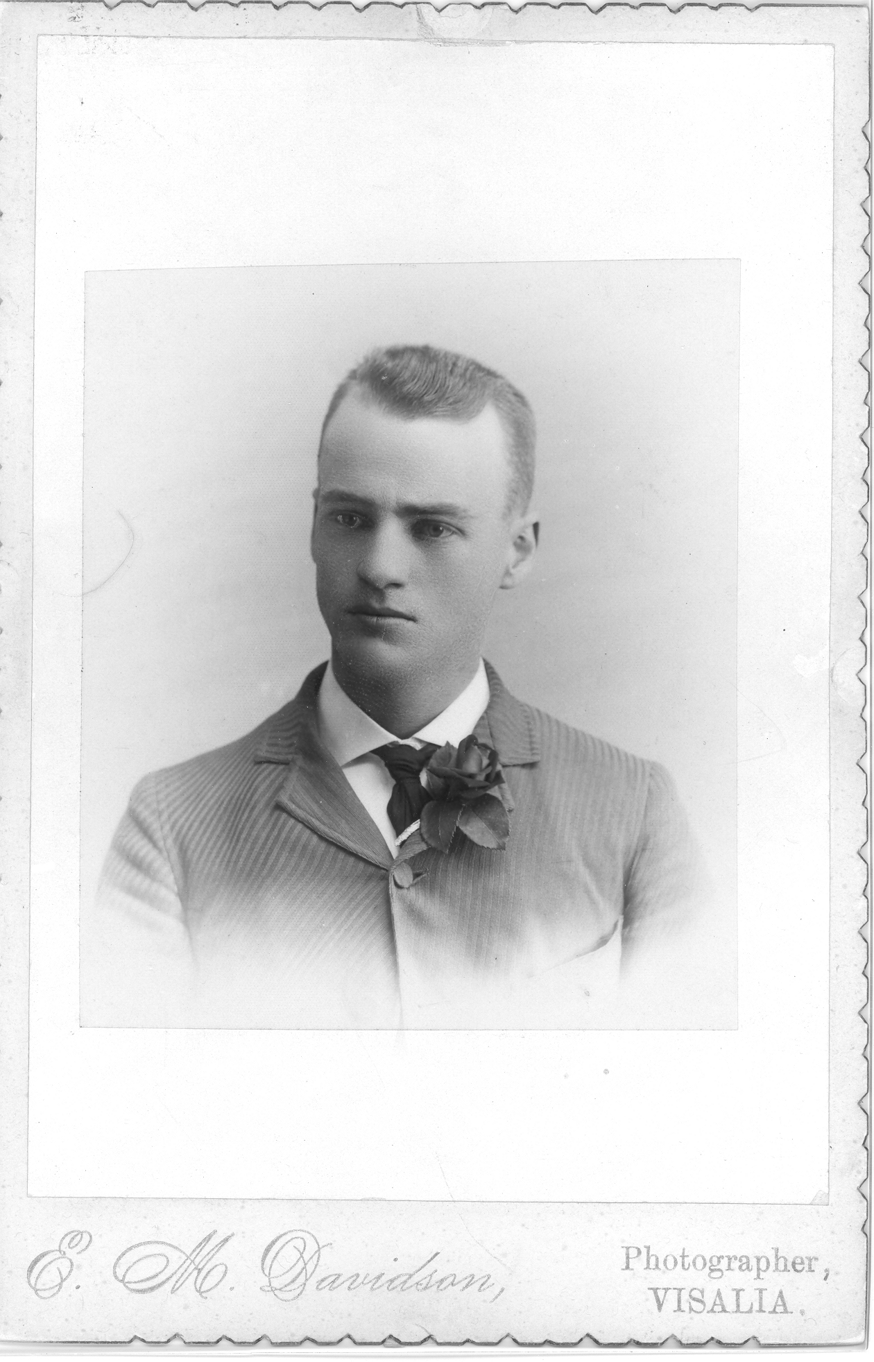 William Wilcox, Visalia, California, ca 1888, 1888 (Internet Archive)